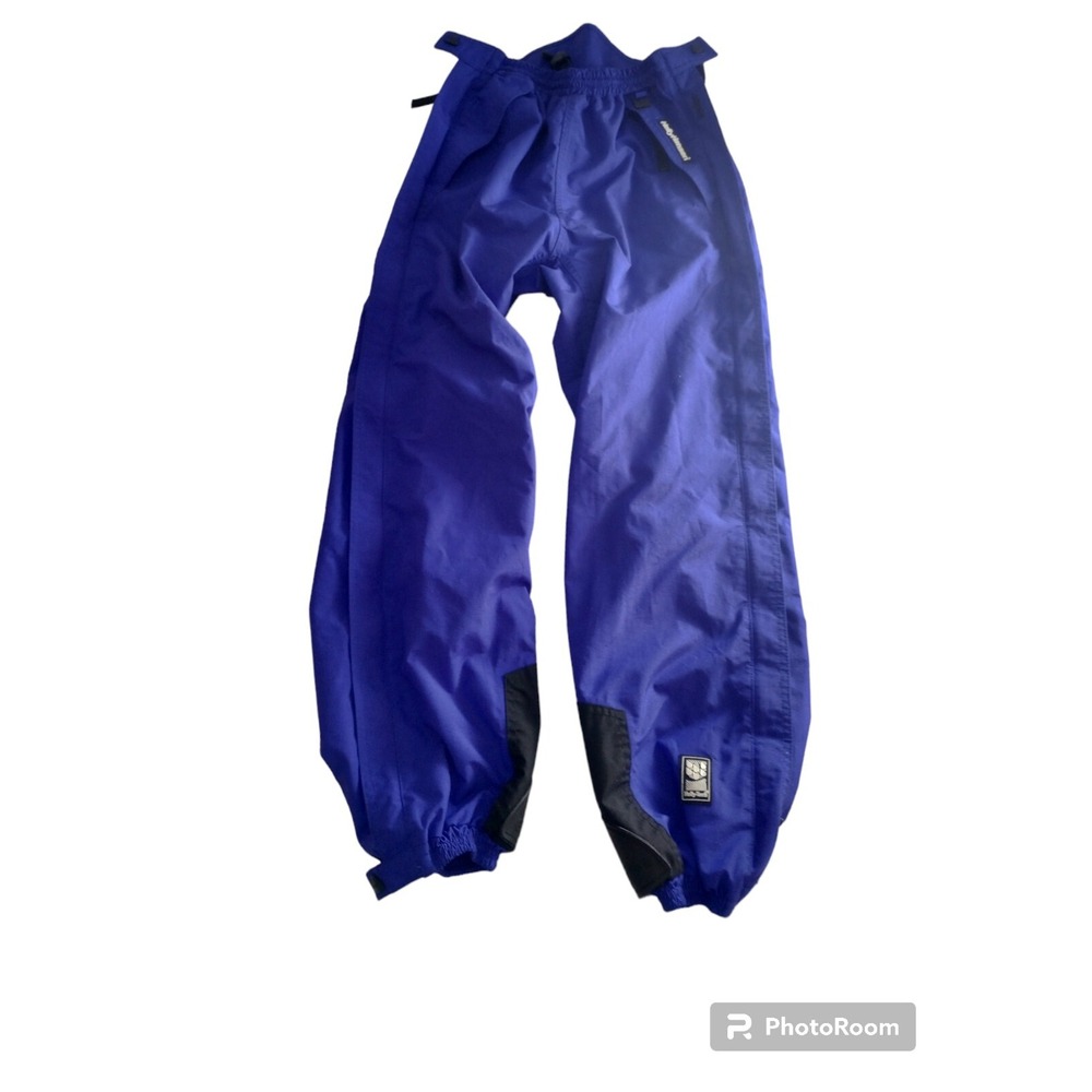 Helly Hansen Pant Women XS Purple Helly Tech Ski Snow Pants Ladies Full Side Zip